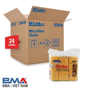 Khăn lau đa năng WYPALL MICROFIBER 83610 Yellow